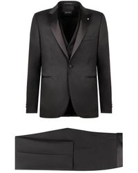 Tagliatore - Kostuums ,Zwart ,Wol Tuxedo Pak - Lyst