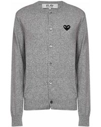 COMME DES GARÇONS PLAY - Cardigans - Lyst