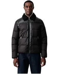 Guess - Jassen ,Zwart ,Down Jassen - Lyst