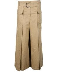 Weekend by Maxmara - Wide Trousers - Lyst