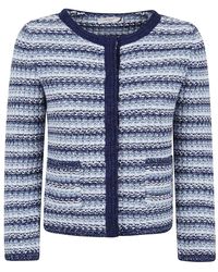 Charlott - Truien & Vesten ,Blauw ,Blauwe Jas Voor Vrouwen - Lyst