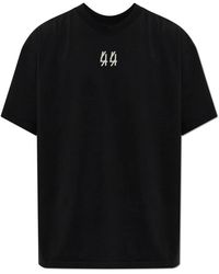 44 Label Group - T-Shirt Met Opgedrukte Logo - Lyst