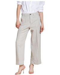 Mason's - New York Studio Cropped Chino Broek - Lyst