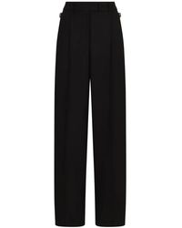 PT01 - High-Waisted Wide-Leg Broeken - Lyst