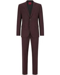 HUGO - Single Breasted Suits - Lyst