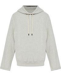 Lanvin - Hoodies & Sweatvesten ,Grijs ,Katoen Sweatshirts & Hoodies - Lyst