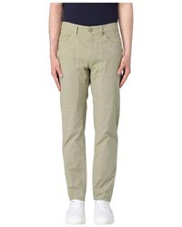 Jeckerson - Stilvolle Salbei Baumwollhose - Lyst