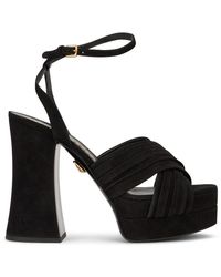 Moschino - Sandaal Met Hak En Plateau - Lyst