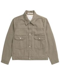 Norse Projects - Jassen ,Groen ,Katoen Storadal Resist Type Ii Jas - Lyst