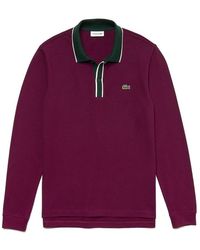 Lacoste Polo's - - Heren - Paars