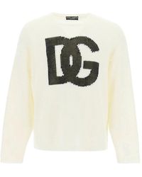 Dolce & Gabbana - Round-Neck Knitwear - Lyst