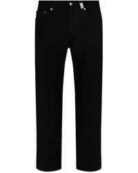 McQueen - Jeans ,Zwart ,Katoen Jeans Met Logo - Lyst