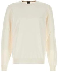 BOSS - Round-Neck Knitwear - Lyst