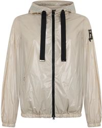 Herno - Jassen ,Drawstring Glossy Hooded Jacket - Lyst