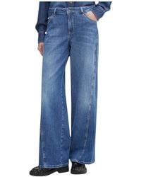 Guess - G11 Wide Leg Jeans - Lyst
