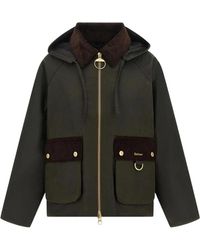 Barbour - Carville Waxed Jacket - Lyst