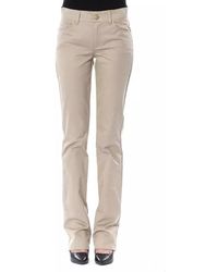 Byblos - Broeken ,Katoen Slim-Fit Broek - Lyst