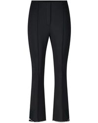 Marc Cain - Hose Mit Spitzensaum - Lyst