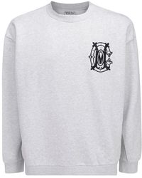 Marcelo Burlon - Milan baumwoll-logo-sweatshirt - Lyst
