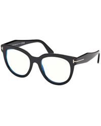 Tom Ford - Block Butterfly Optische Fassung - Lyst