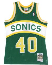 Mitchell & Ness - Seattle Supersonics Basketball Tank Top - Lyst