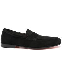Santoni - Stilvolle Lederslipper Für Herren - Lyst