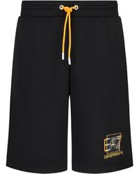 EA7 - Casual shorts - Lyst