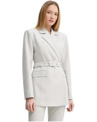 Gestuz - Jassen ,Grijs ,Wol Dagny Gz Blazer - Lyst