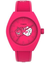 Timex - Sportuhr Aus Gummi Mit Strapazierfähigem Armband - Lyst