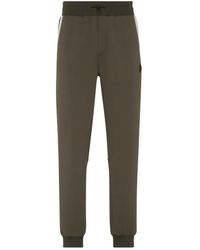 Philipp Plein - Fitness ,Groen ,Polyester Joggingbroek - Lyst