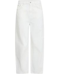 Ichi - Jeans ,Wit ,Ihziggy Wide Jeans - Lyst