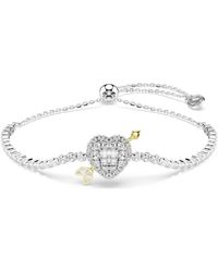 Swarovski - Idyllia Armband Hart Met Pijl - Lyst