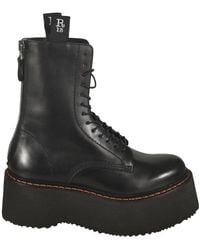 R13 - Lace-Up Boots - Lyst