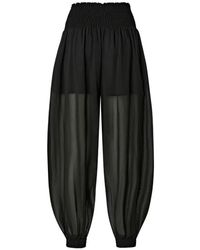 Pinko - Tapered Trousers - Lyst