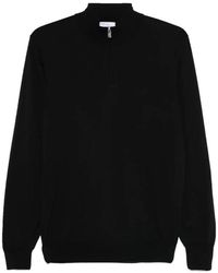 Fedeli - Favonio Half-Zip Sweater - Lyst