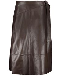 Yves Salomon - Leather Skirts - Lyst