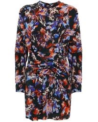 IRO - Dresses > day dresses > midi dresses - multicolor - Lyst