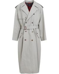 Balenciaga - Double-Breasted Trench Jacket From The Garde-Robe Collection - Lyst