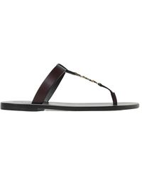 Saint Laurent - Flip Flops - Lyst
