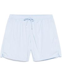 Fedeli - Polyester badehose mit elastischem gürtel - Lyst