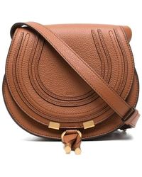 Chloé - Piccola borsa a sella marcie in pelle - Lyst