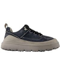 UGG - Schoenen ,Zwart ,Leer Heritage Utility Sneaker Knoll - Lyst