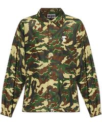 A Bathing Ape - Camouflage Motif Jacket - Lyst