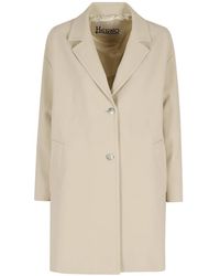 Herno - Long Coat - Lyst