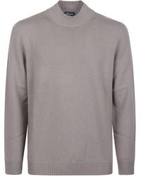 Drumohr - Round-Neck Knitwear - Lyst