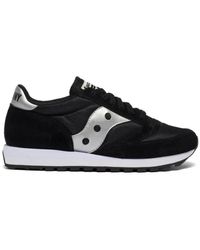 Saucony - Jazz Original Vintage Trainer schwarz weiß - Lyst