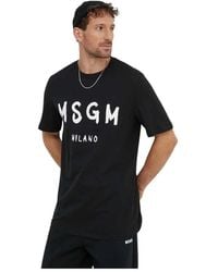 MSGM - T-Shirts - Lyst