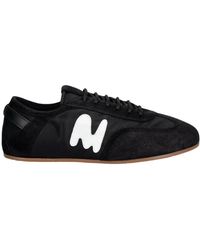 MSGM - Super Flat Suede Sneakers - Lyst