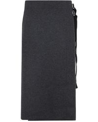 Jil Sander - Eleganter Schwarzer Rock Für Frauen - Lyst