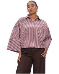 EST'SEVEN - Overhemden ,Veelkleurig ,Varissa Blouse - Lyst